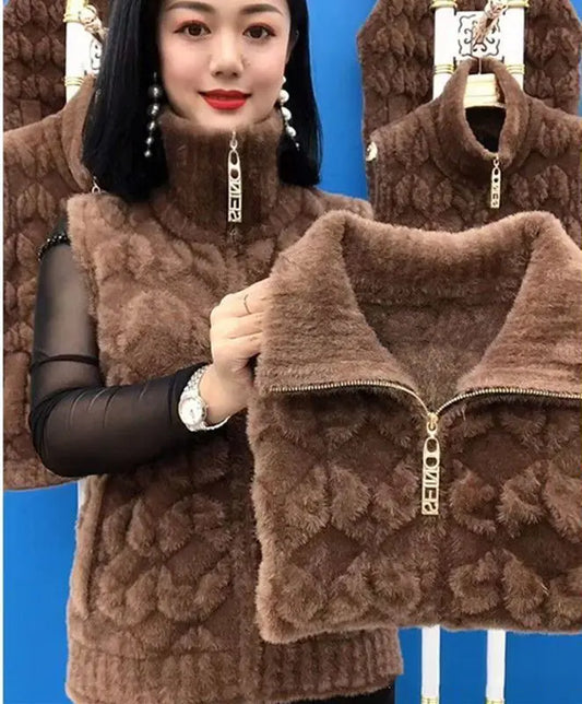 Kažokādas veste sievietēm