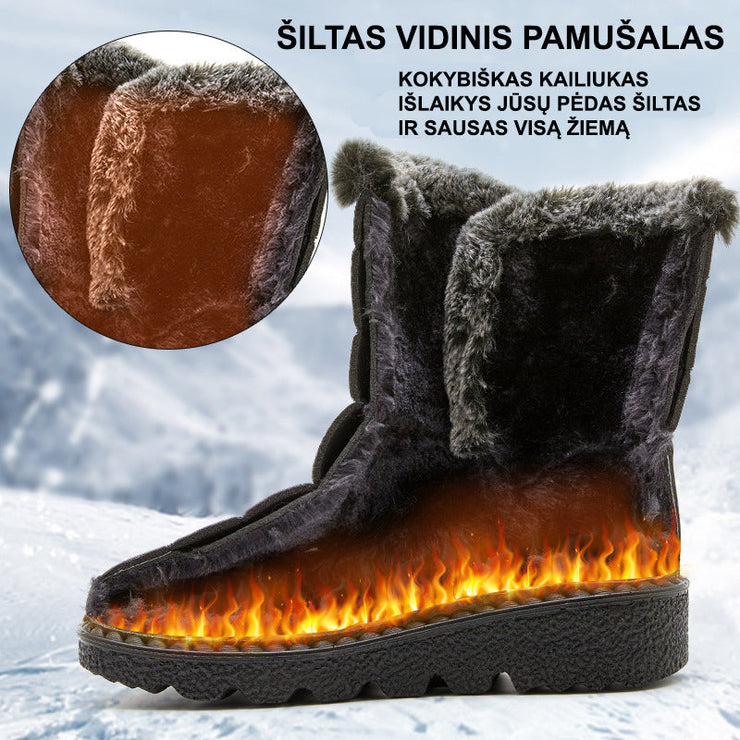 Waterproof® Neperšlampantys žieminiai batai - prekinis.lt
