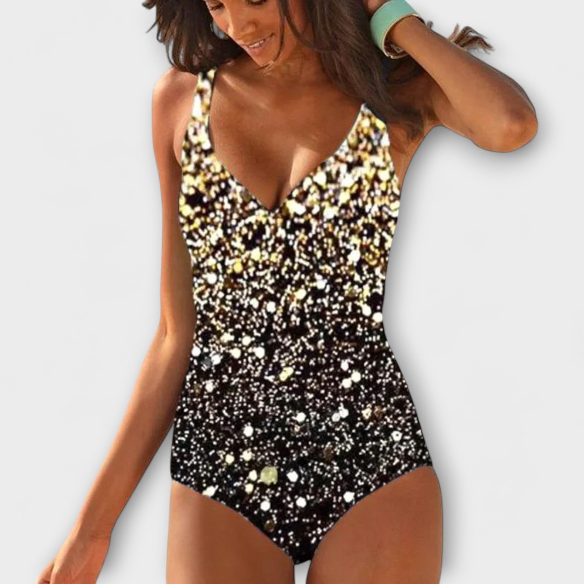 Sieviešu trīskrāsu bikini
