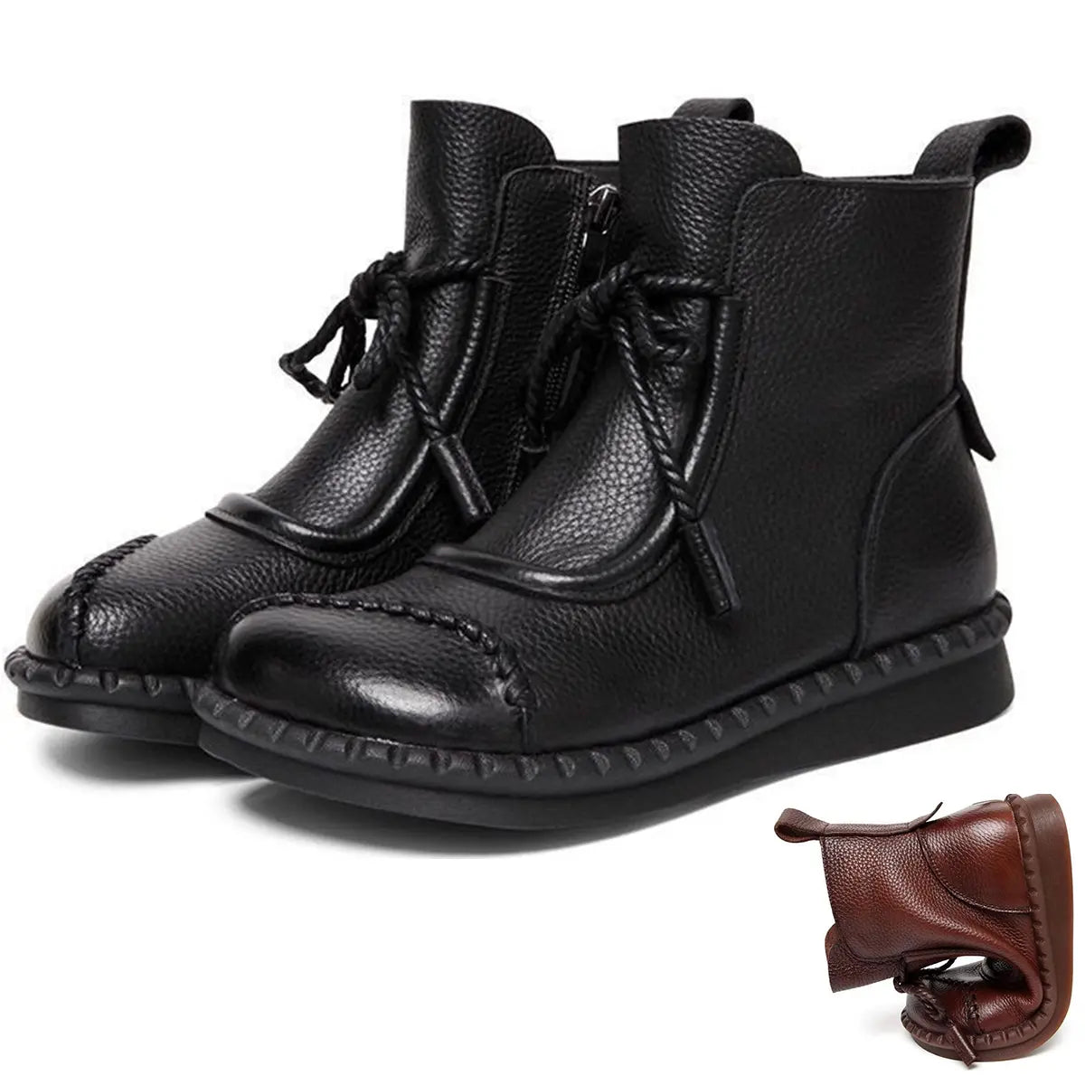 Ādas apavi sievietēm