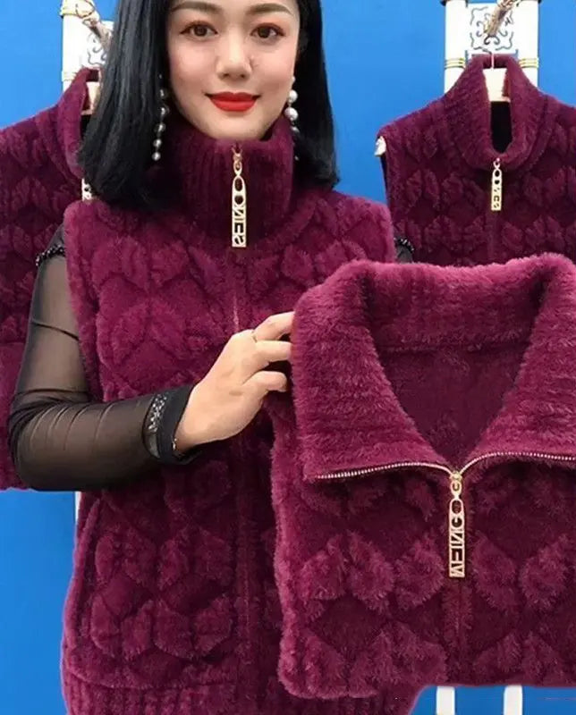 Kažokādas veste sievietēm