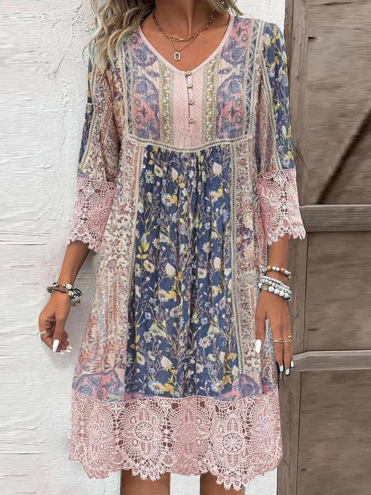 Eleganta boho kleita