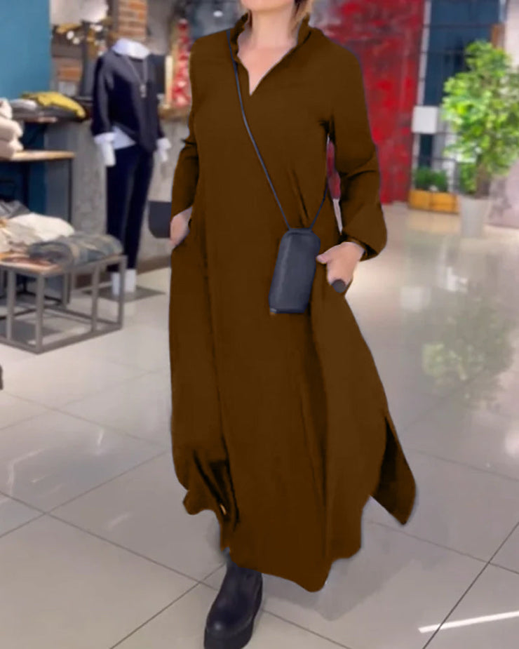 Kleita ar šķēlumiem sānos