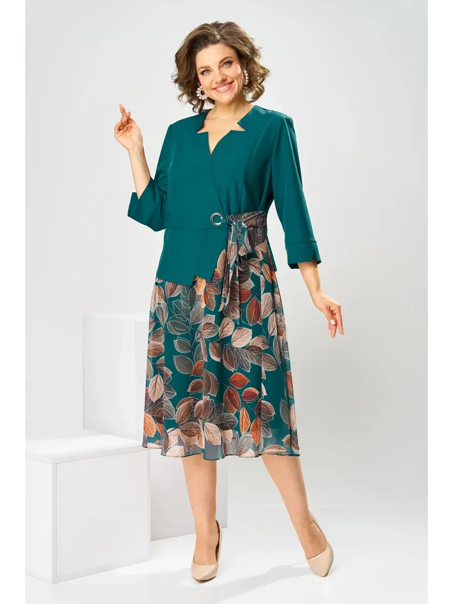 Eleganta zaļa kleita