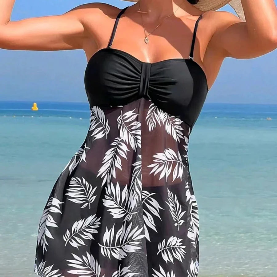 👙2025. gada jaunais sietveida peldkostīms