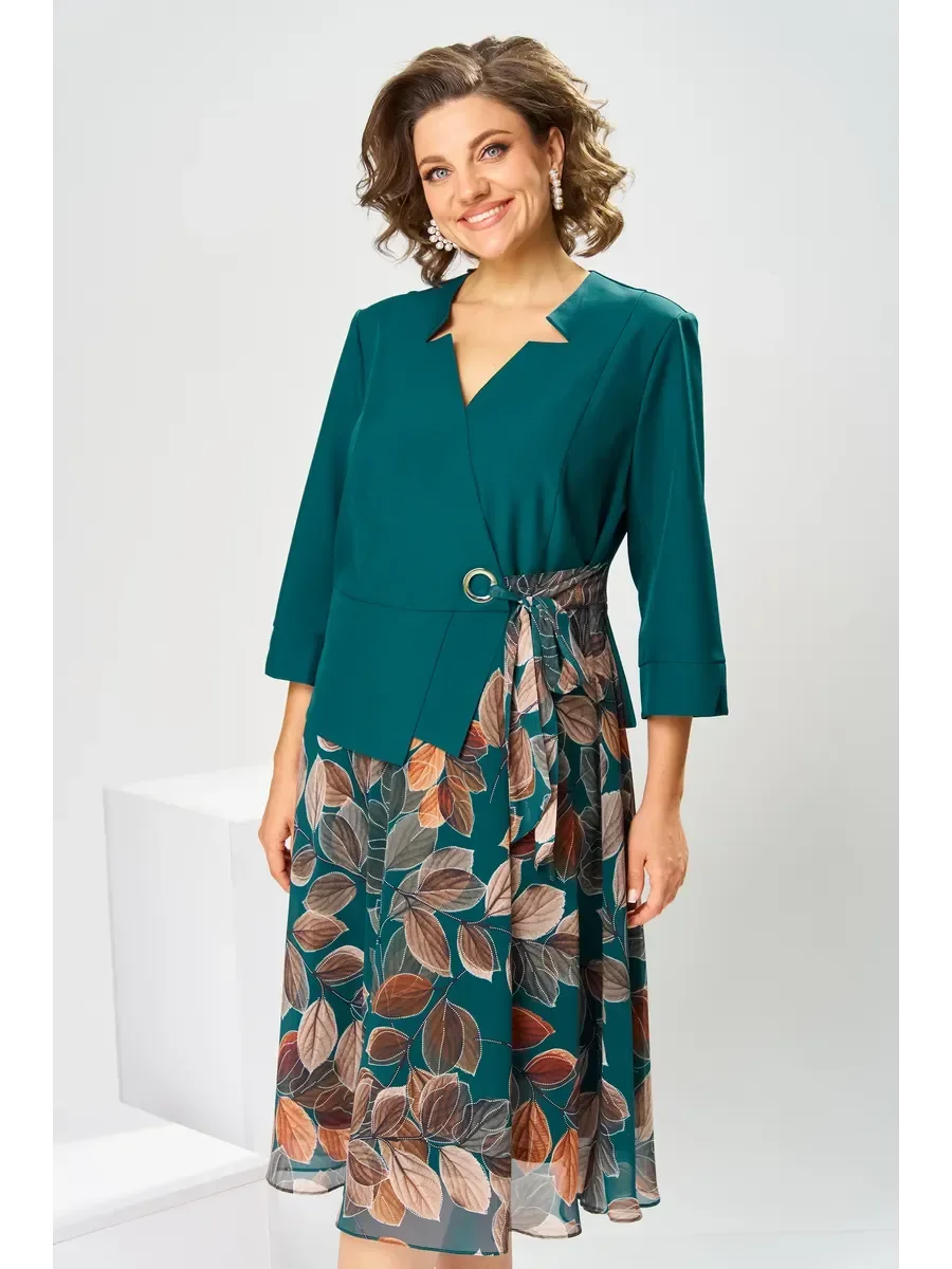 Eleganta zaļa kleita