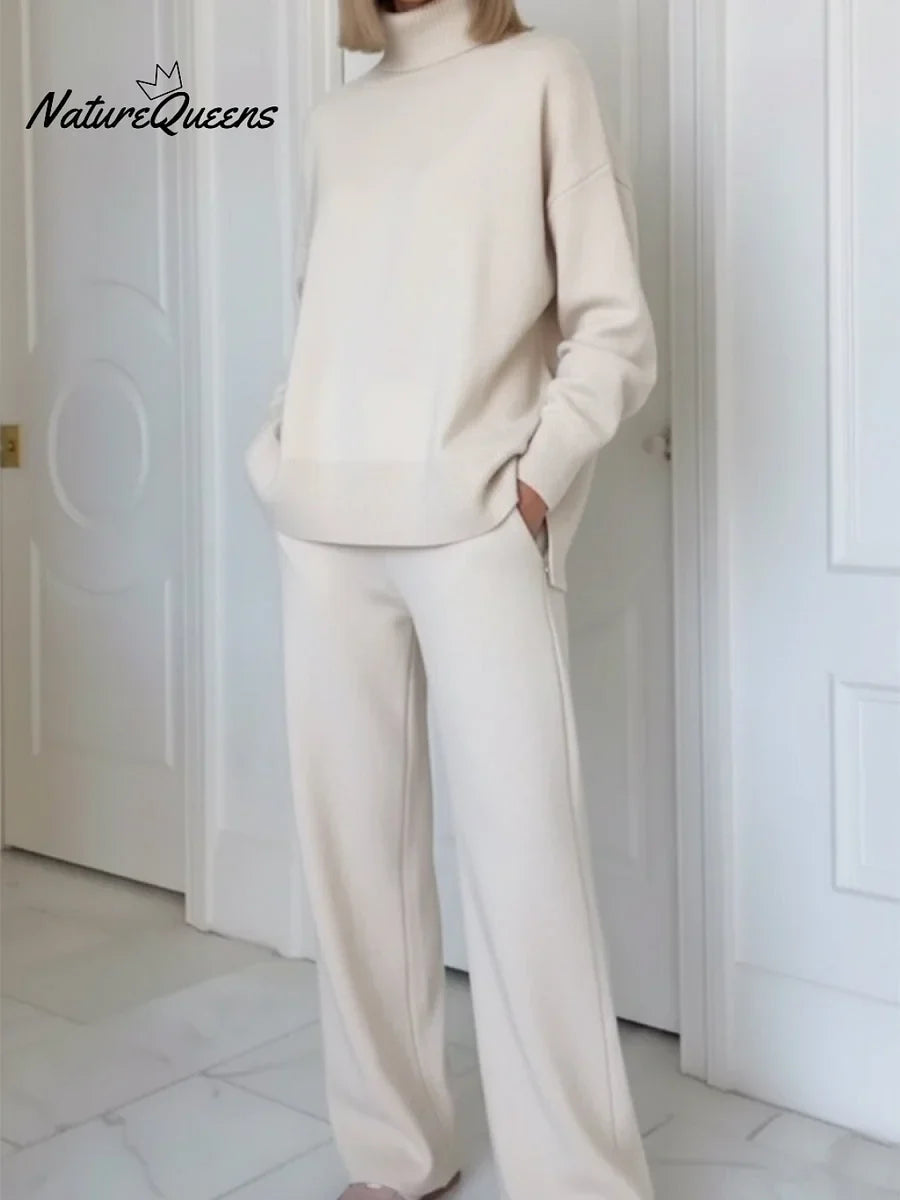 Divdaļīgs komplekts ar stāvapkakli