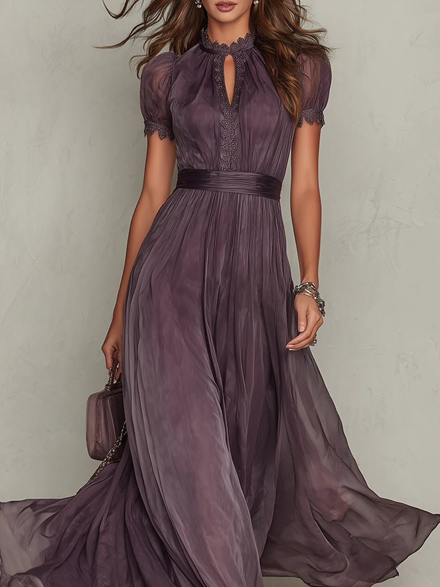 Vintage, eleganta maxi kleita
