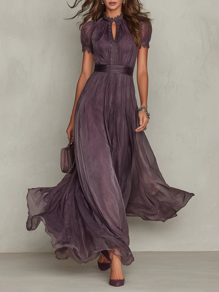 Vintage, eleganta maxi kleita