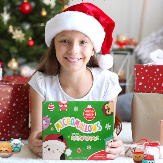 🎄Ziemassvētku Adventes kalendārs ar plīša lellēm