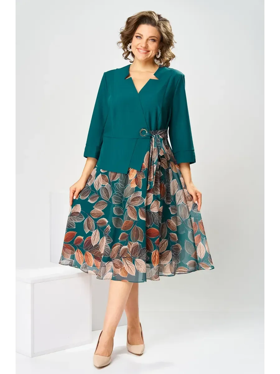 Eleganta zaļa kleita