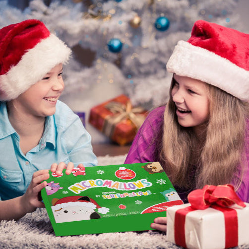 🎄Ziemassvētku Adventes kalendārs ar plīša lellēm