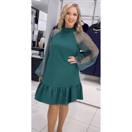 Eleganta kleita ar lentīti aizmugurē