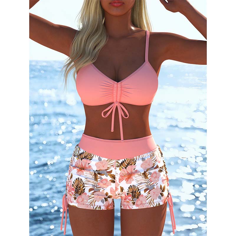 Glīts sieviešu bikini komplekts